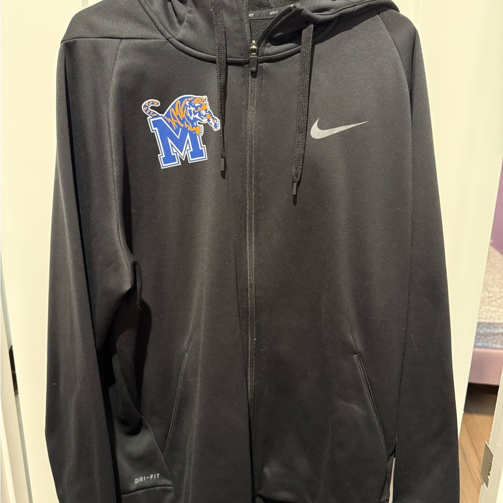 Black Nike Memphis Dri-Fit Hoodie with Logo